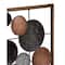 29" Multicolored Metal Contemporary Abstract Wall Décor
